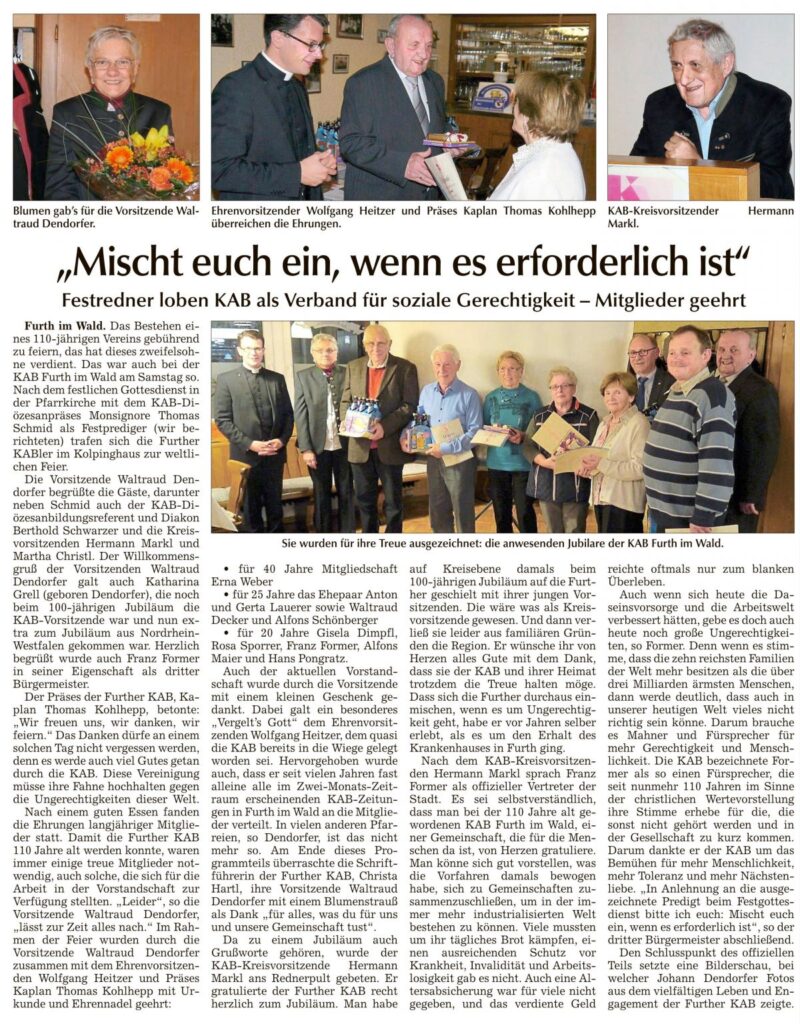Zeitungsartikel